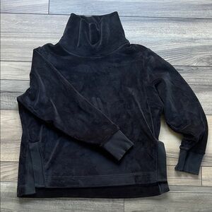 Athleta Black Cowl Neck Sweater